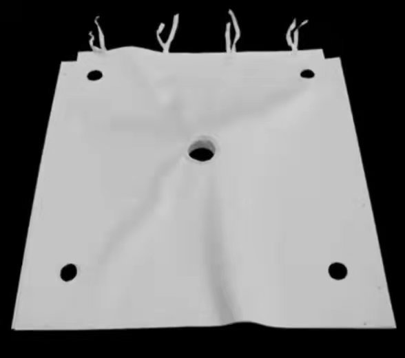 印染污水高压隔膜压滤机单复丝滤布